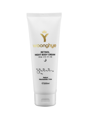 WOONG HYE - RETINOL NIGHT BODY CREAM - KEM DƯỠNG BODY ĐÊM RETINOL