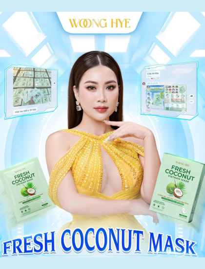 Mặt Nạ Dừa Fresh Coconut – Sản Phẩm Đột Phá Chăm Sóc Da Từ Thiên Nhiên