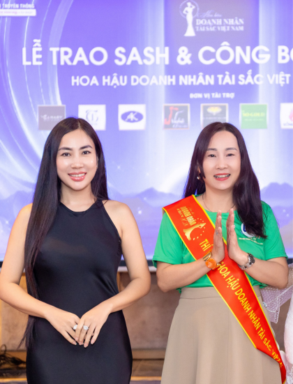CANARY GROUP ĐỒNG HÀNH CÙNG HOA HẬU DOANH NHÂN TÀI SẮC VIỆT NAM 2026 – LAN TỎA GIÁ TRỊ ĐẸP ĐẾN CỘNG ĐỒNG NỮ DOANH NHÂN