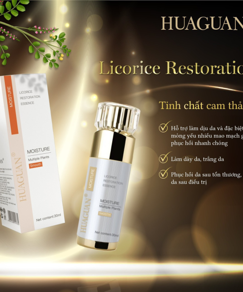 HUAGUAN - LICORICE RESTORATION ESSENCE - TINH CHẤT CAM THẢO