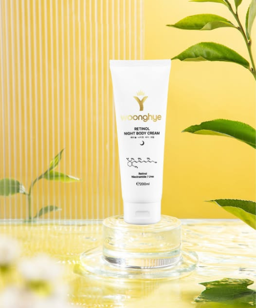 WOONG HYE - RETINOL NIGHT BODY CREAM - KEM DƯỠNG BODY ĐÊM RETINOL