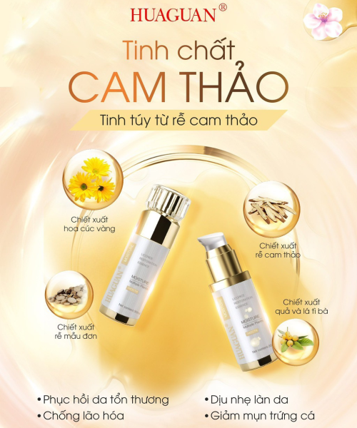 HUAGUAN - LICORICE RESTORATION ESSENCE - TINH CHẤT CAM THẢO
