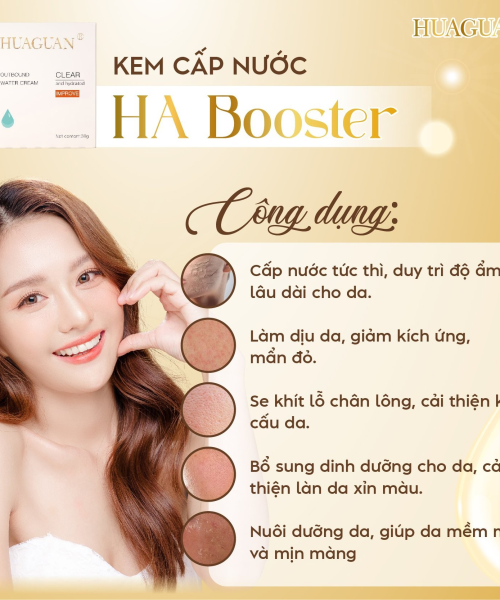 HUAGUAN - OUTBOUND WATER CREAM - KEM CẤP NƯỚC HA BOOSTER
