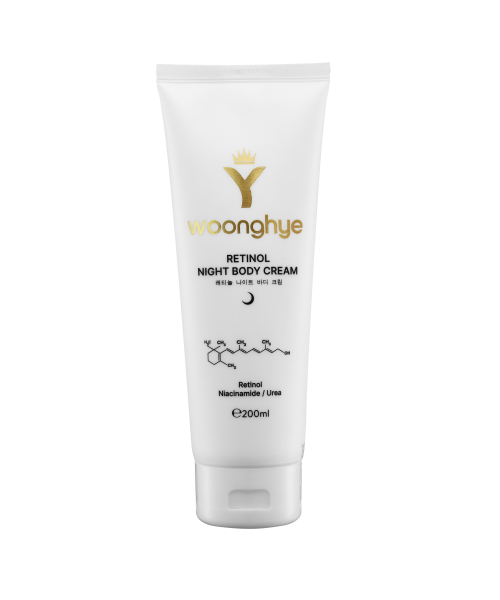 WOONG HYE - RETINOL NIGHT BODY CREAM - KEM DƯỠNG BODY ĐÊM RETINOL