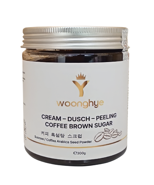 WOONG HYE CREAM - DUSH - PEELING COFFEE BROWWN SUGAR - TẨY DA CHẾT CÀ PHÊ ĐƯỜNG NÂU