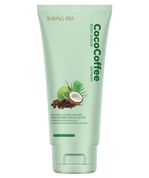 TẨY TẾ BÀO CHẾT BODY DỪA CAFE - COCOCOFFEE BODY SCRUB