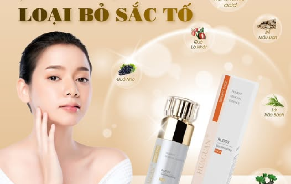 HUAGUAN - PIGMENT REMOVAL ESSENCE - TINH CHẤT LOẠI BỎ SẮC TỐ