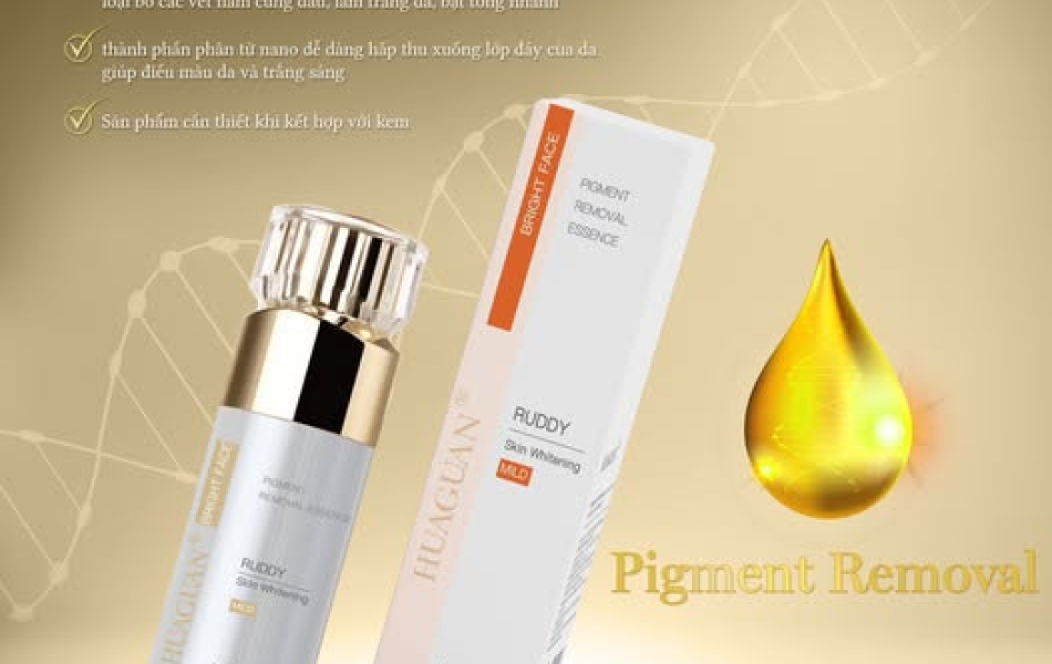 HUAGUAN - PIGMENT REMOVAL ESSENCE - TINH CHẤT LOẠI BỎ SẮC TỐ