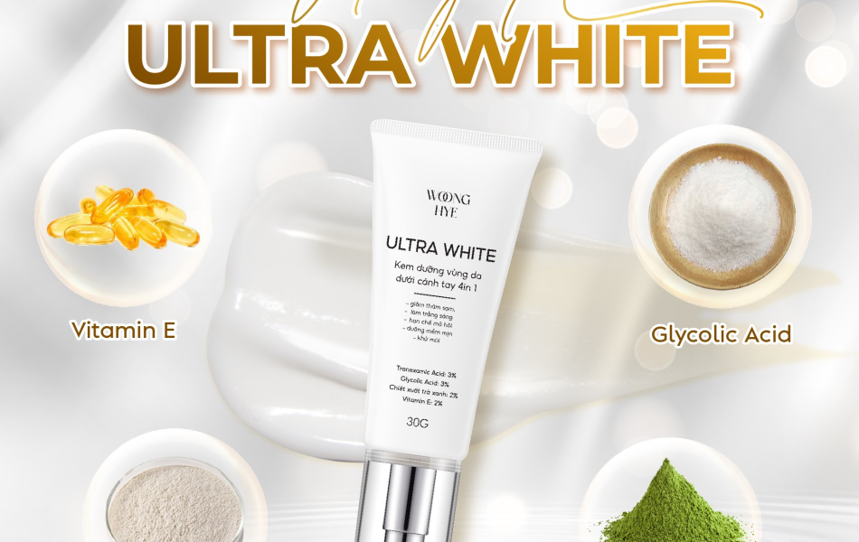 WOONG HYE - KEM TRỊ THÂM ULTRA WHITE