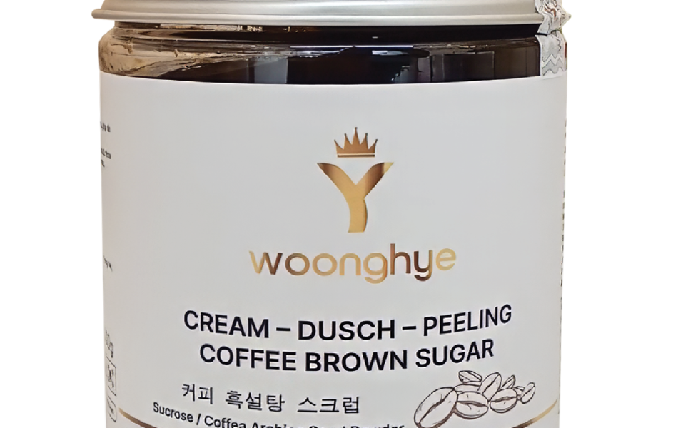 WOONG HYE CREAM - DUSH - PEELING COFFEE BROWWN SUGAR - TẨY DA CHẾT CÀ PHÊ ĐƯỜNG NÂU