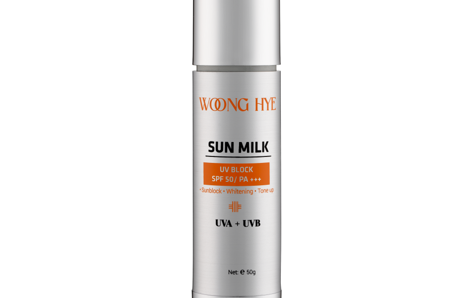 WOONG HYE - SUN MILK  SPF 50+ - KEM CHỐNG NẮNG SPF 50+
